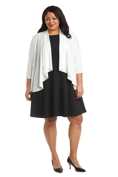 3/4 Sleeve Swing Shrug - Plus