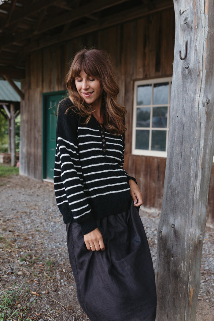 Aiden Classic Breton Style Henley