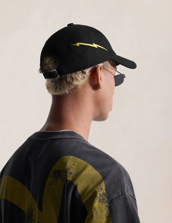 Alaska Bear & Lightning Embroidery Baseball Cap