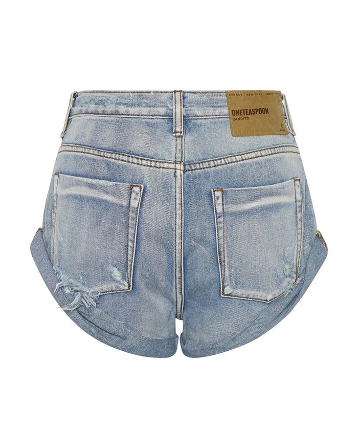 Shorts One Teaspoon Bandit Low Waist Denim Shorts Hendrixe Apoella