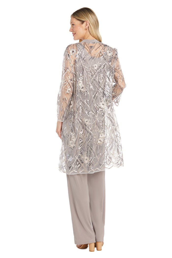 Beaded Embroidered Pantsuit