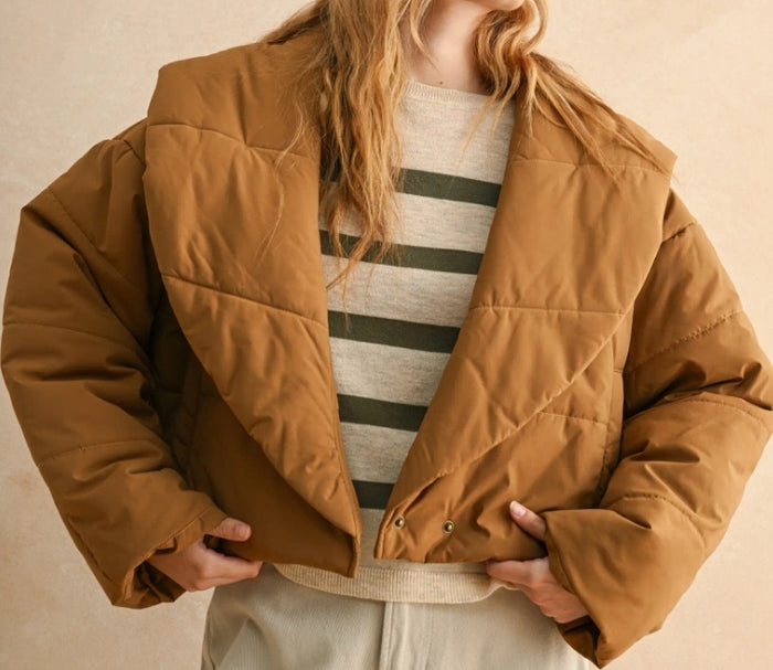 Big Collard Puffer Jacket