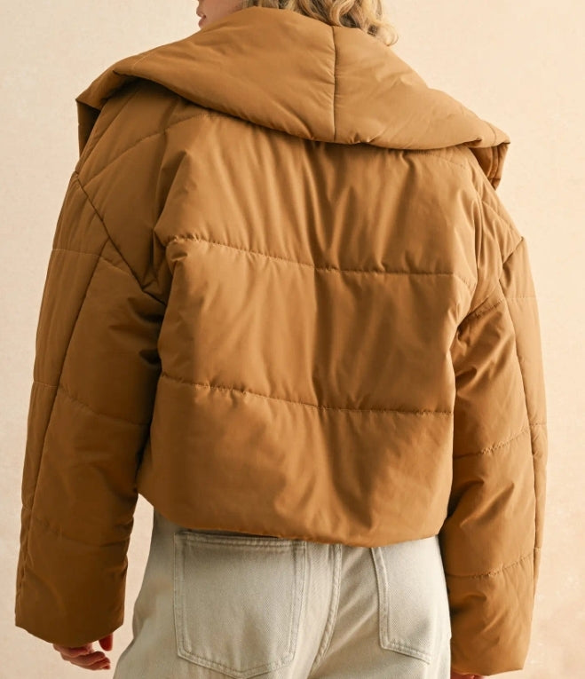 Big Collard Puffer Jacket