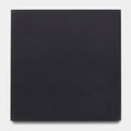 The Black 8x8 tile by vendor-unknown is a large, square, matte black cement tile with subtle texture and solid finish—ideal for kitchen backsplashes or bathroom floors, shown here on a crisp white background.