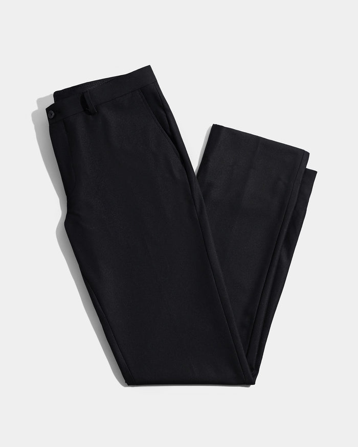 Black Textured Trouser - Brody