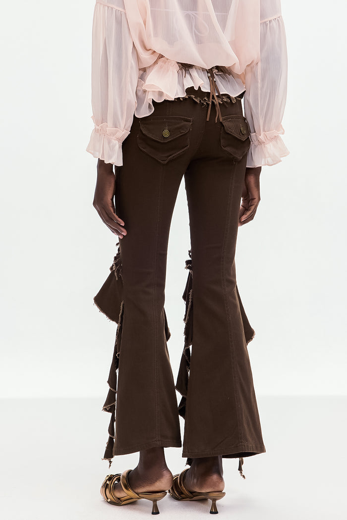 Bomilcar Fringe Bootcut Jeans