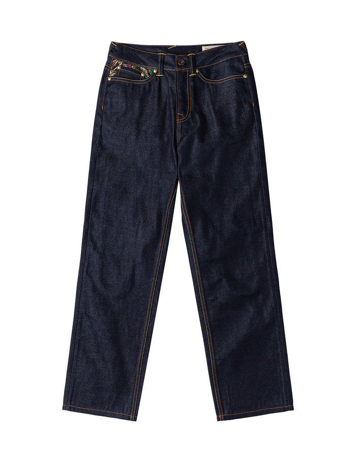 Brocade Daicock Straight Jeans