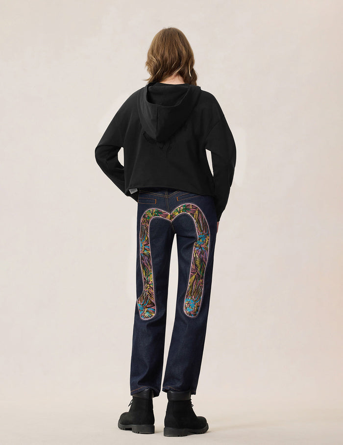 Brocade Daicock Straight Jeans