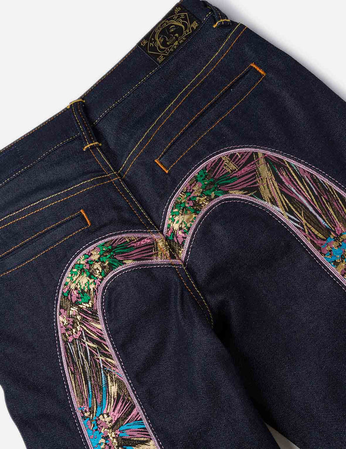 Brocade Daicock Straight Jeans
