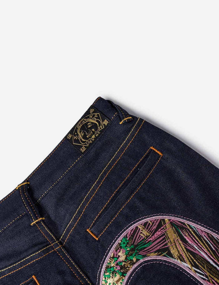 Brocade Daicock Straight Jeans