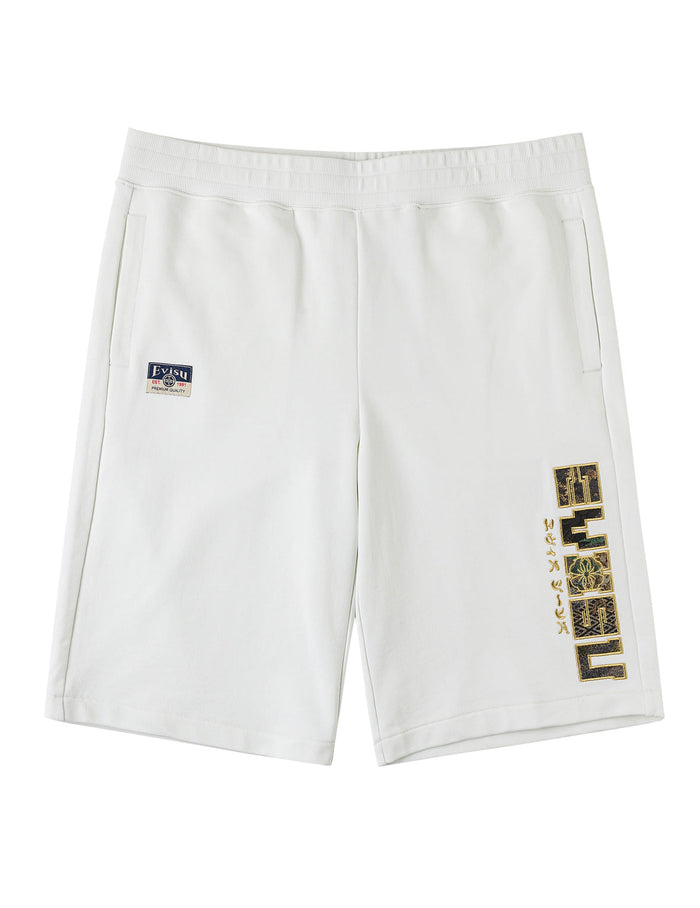 Brocade Patch Sweatshorts