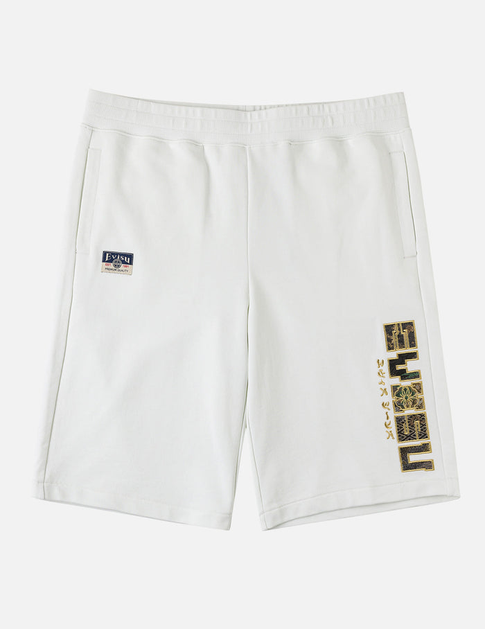 Brocade Patch Sweatshorts