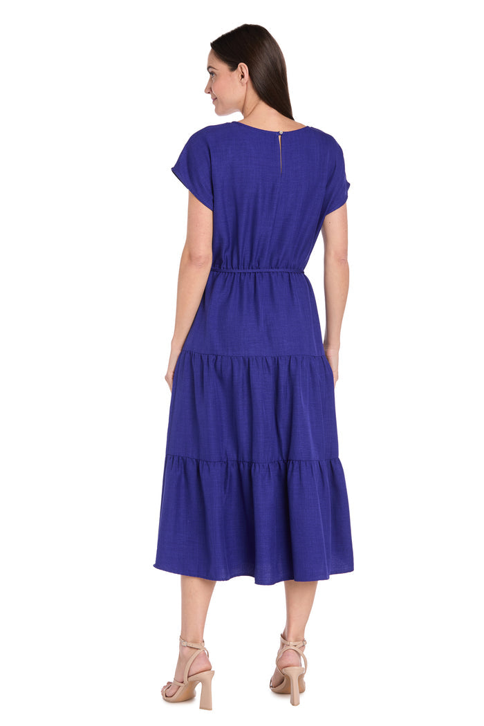 Coastal Drift Linen Dress