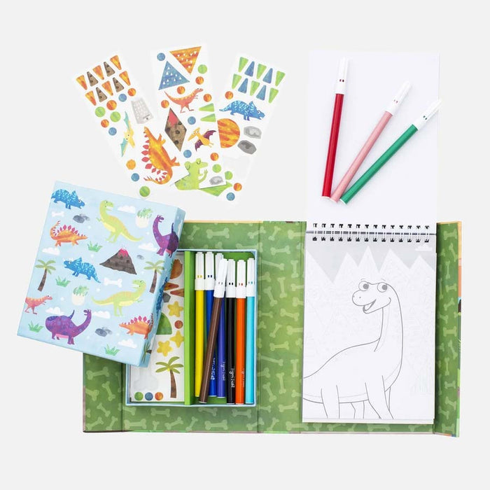 Tiger Tribe Colouring Set - Dinosaurs | Koop.co.nz