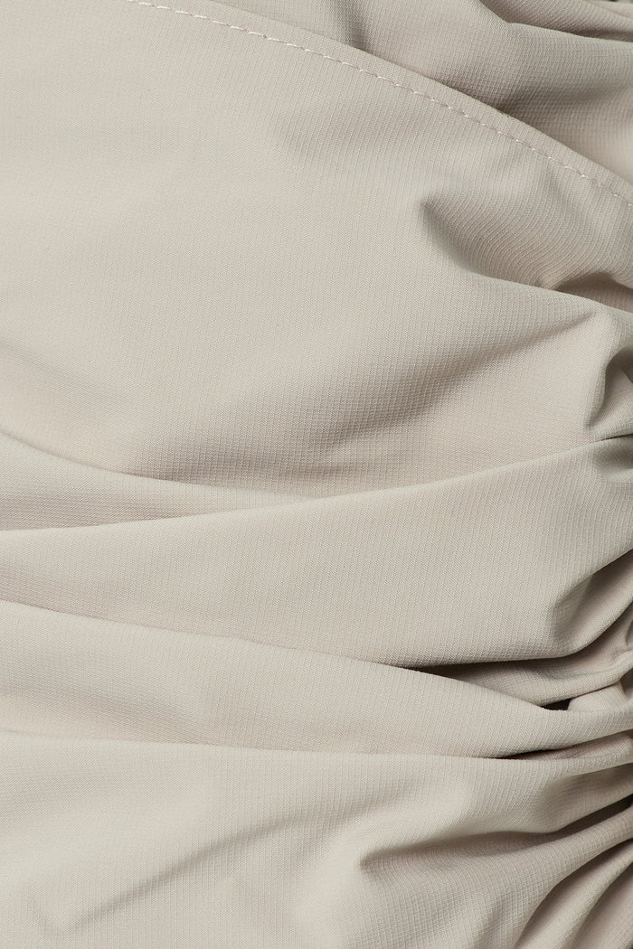 Creiddylad Ruch Drawstring Barrel Pants In Beige