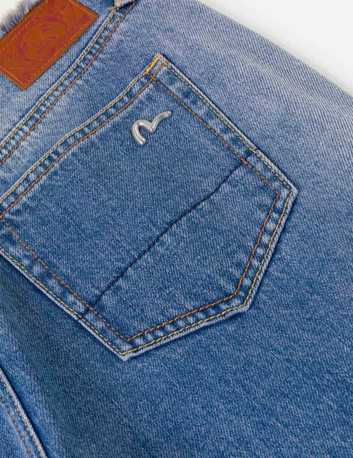 Devil-heart Seagull Bootcut Jeans