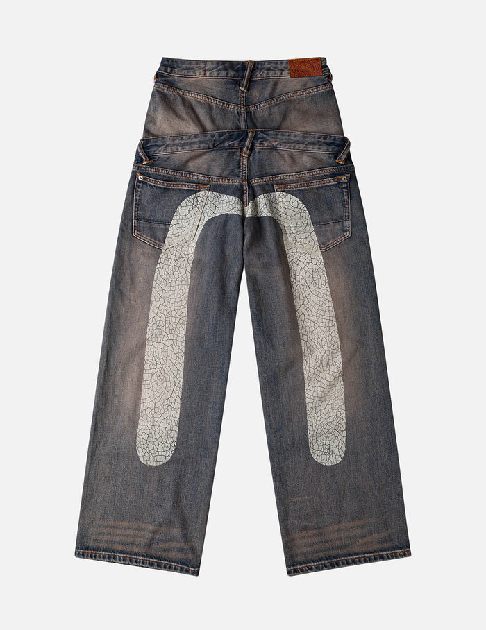 Double Waistband Jeans