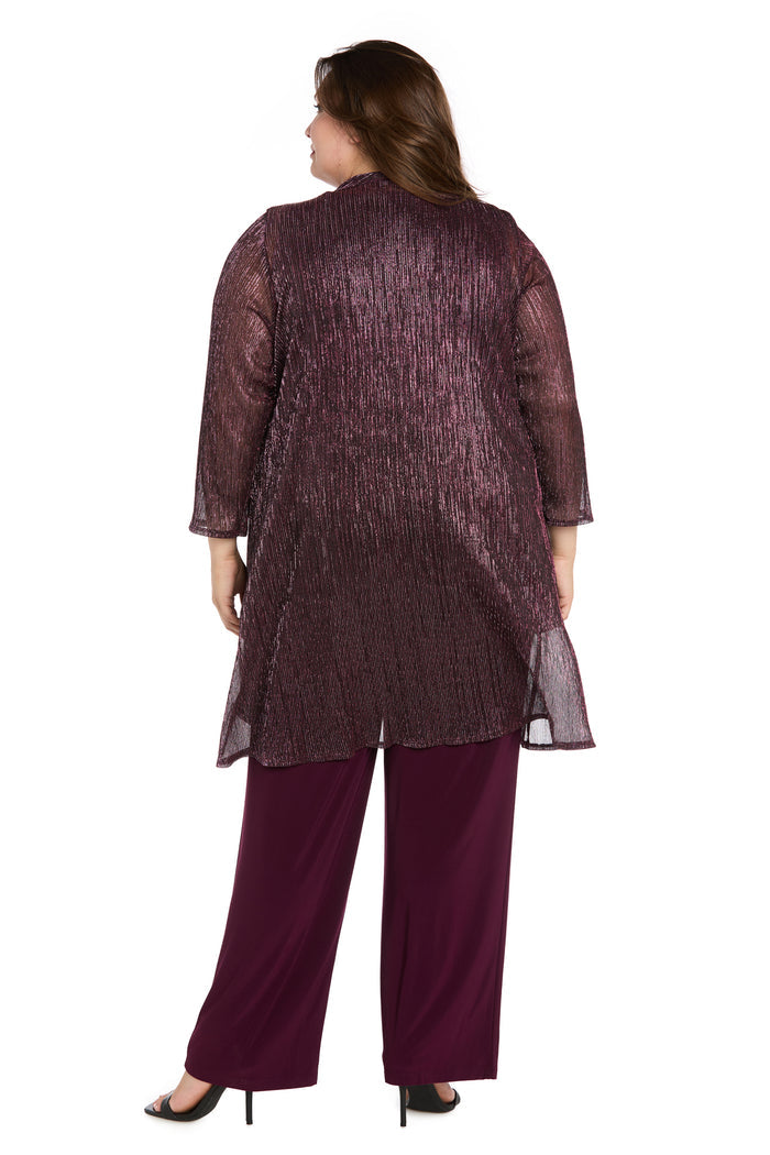 Festival Crinkle Duster Pant Set - Plus