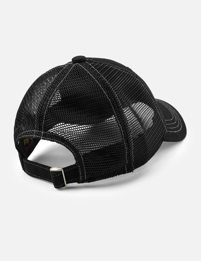 Flaming Seagull Embroidery Trucker Cap