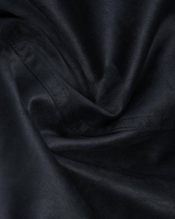 Formal Navy Solid Zipper Jacket - Gosling