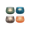 PT Home Glass Tea Light Holder Set - Bubble (4pc) | Koop.co.nz