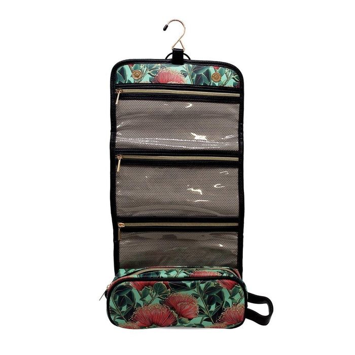 Moana Road Great Barrier Hanging Toilet Bag - Pohutukawa | Koop.co.nz