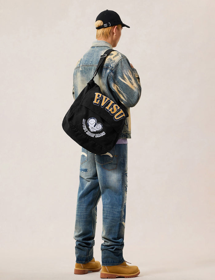 Howdy Hoof Bros Heavy Washed Messenger Bag