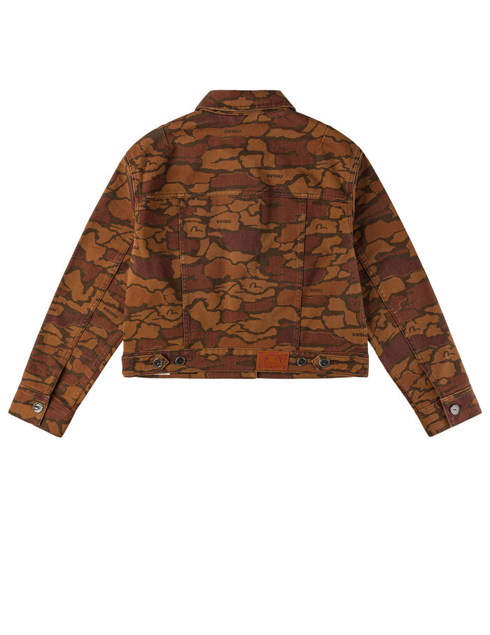 Ishigaki Camouflage Denim Jacket