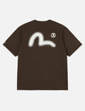 Japanese Logo Embroidery Pocket T-shirt