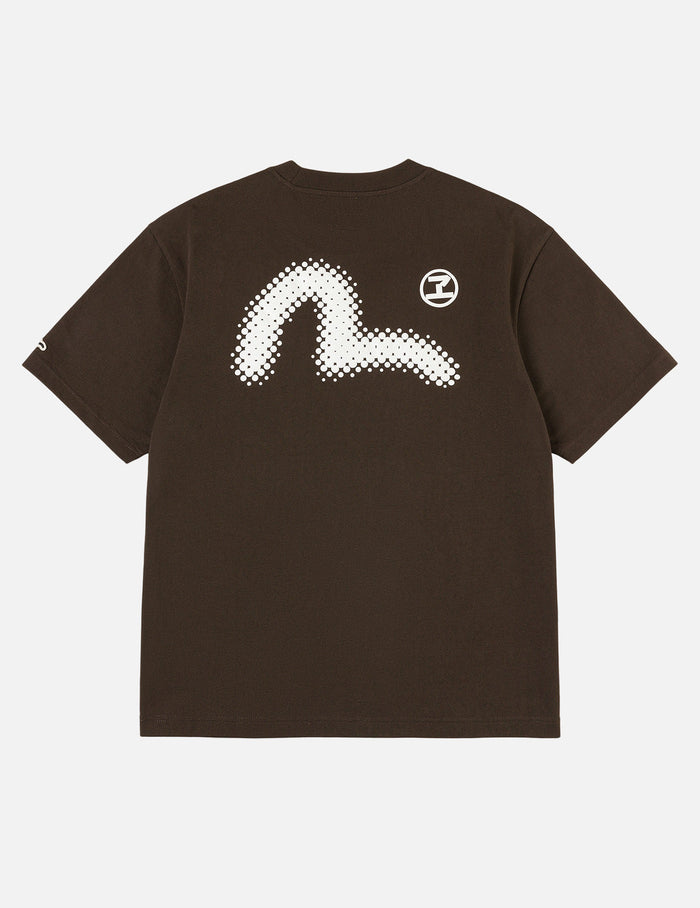 Japanese Logo Embroidery Pocket T-shirt