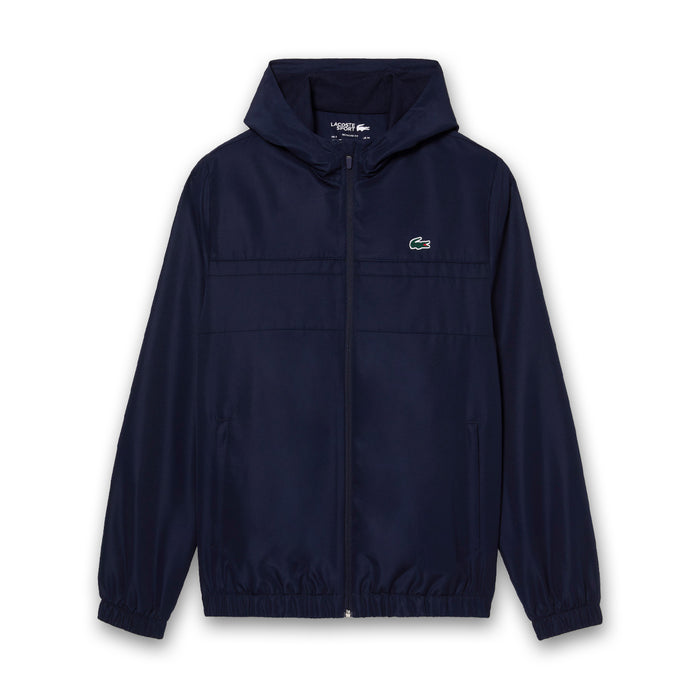 Lacoste - Water-Repellent Sport Track Jacket in Navy - Nigel Clare