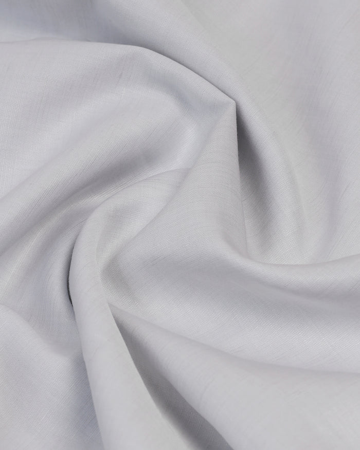 Linen Formal Ash Grey Solid Shirt - Save