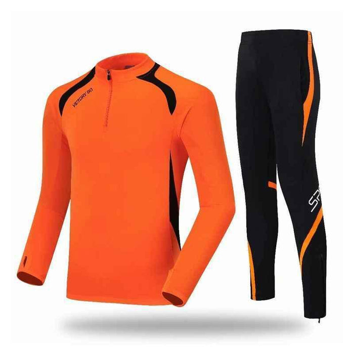 Cotton sweat suits male boys jogging two piece set sportswear men winter tracksuit and clothes