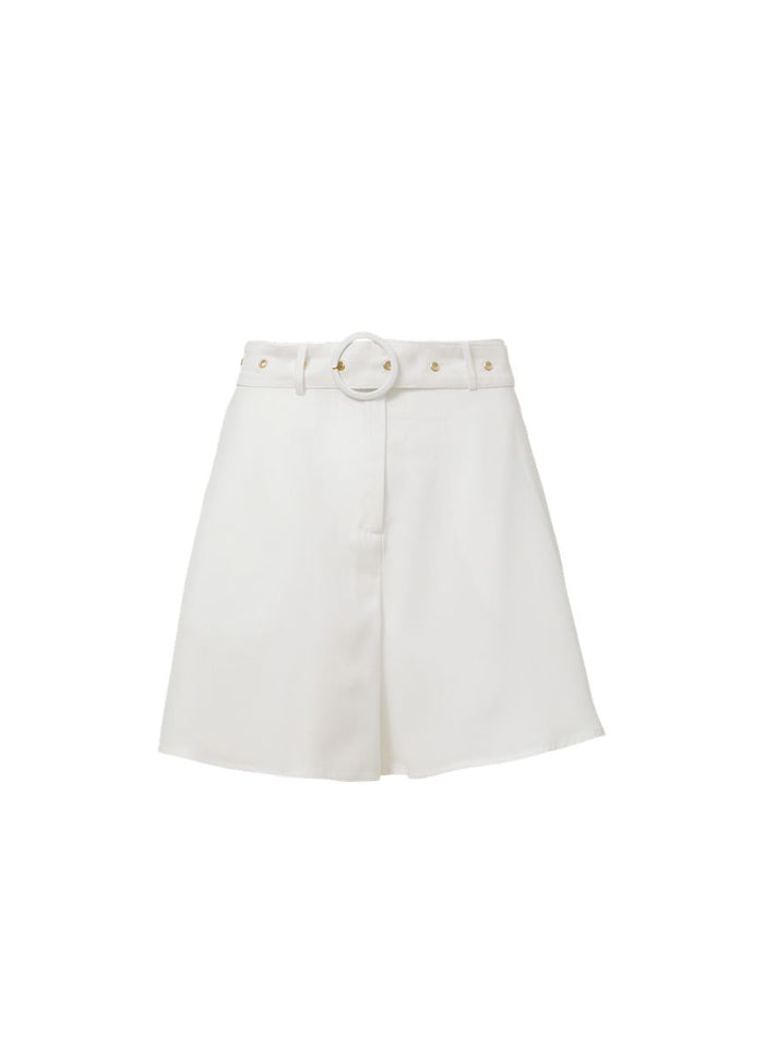 Shorts Apoella Milena Shorts With Belt White Apoella
