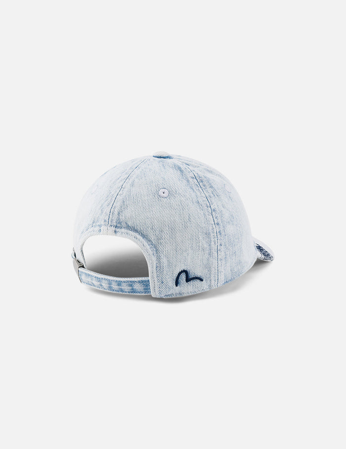 Minimal Embroidery Heavy Washed Cap