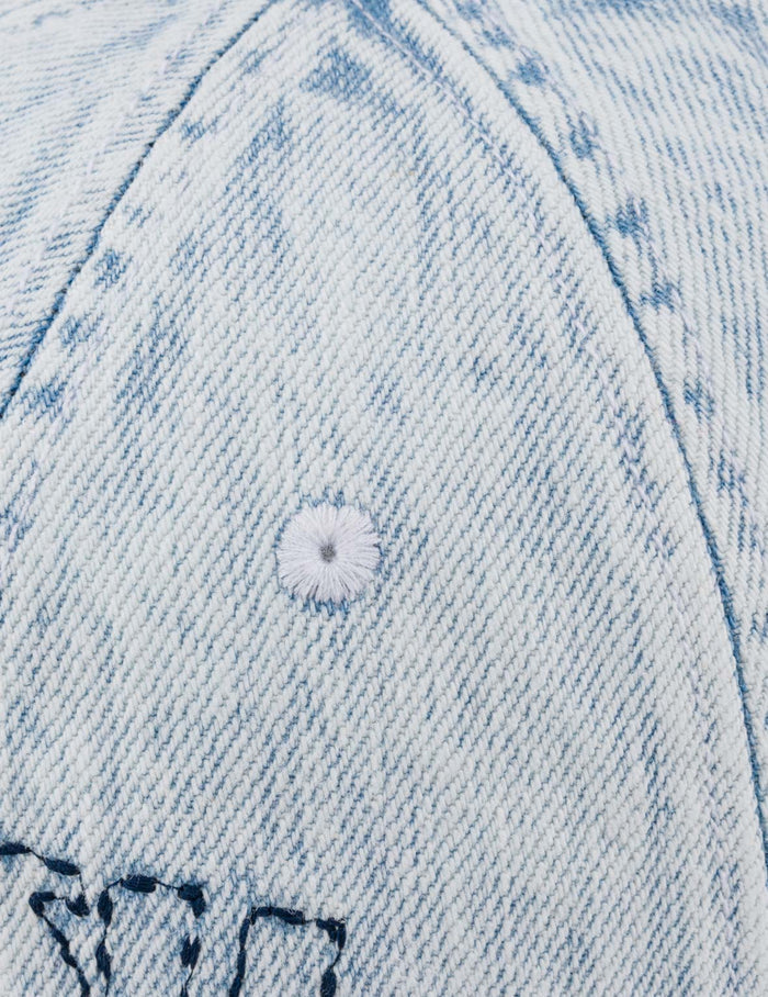 Minimal Embroidery Heavy Washed Cap