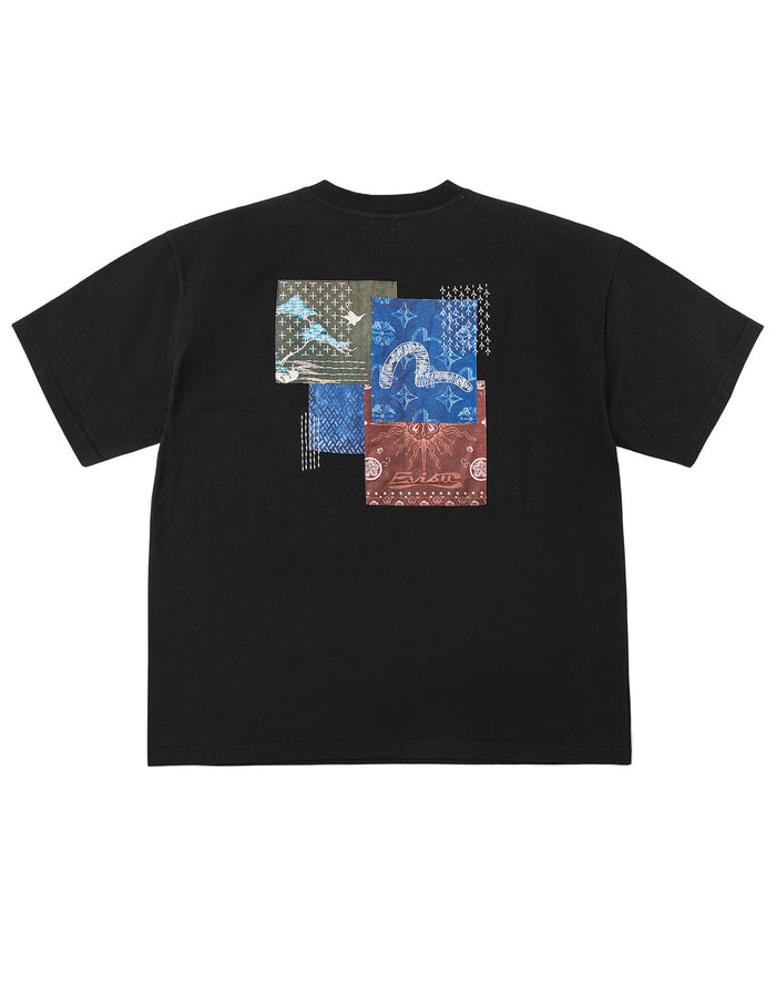 Multi-Pocket Sashiko Tee