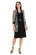 Palm Breeze Jacket Dress - Petite