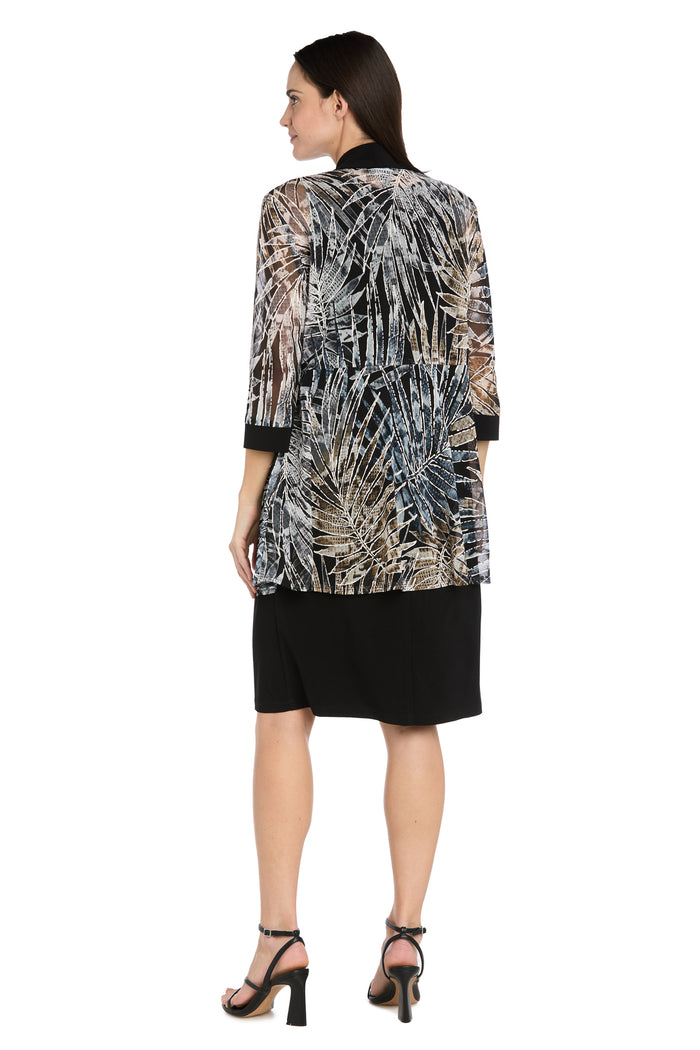Palm Breeze Jacket Dress - Petite