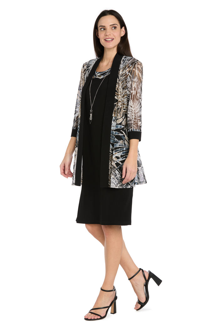 Palm Breeze Jacket Dress