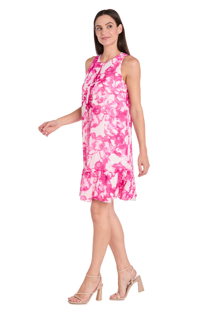 Petal Swing Halter Dress