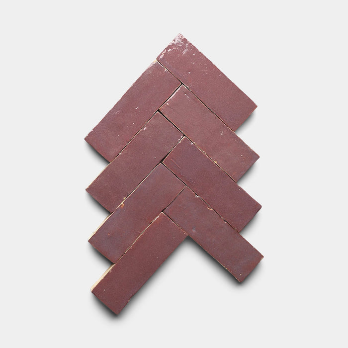 Plum 2x6 Zellige