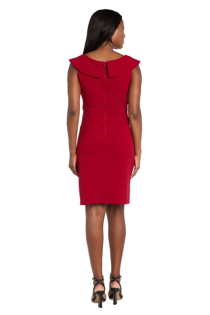 Radiant Twist Front Cocktail Dress