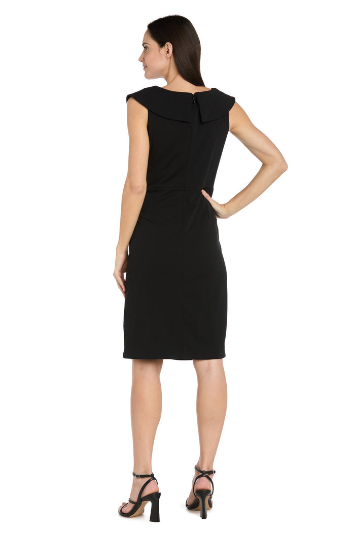 Radiant Twist Front Cocktail Dress