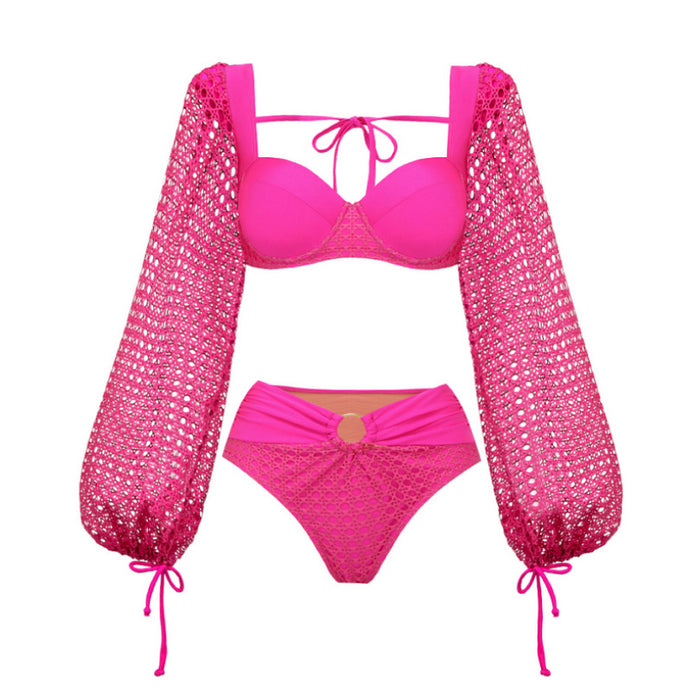 Rose Wave Bikini- Pink