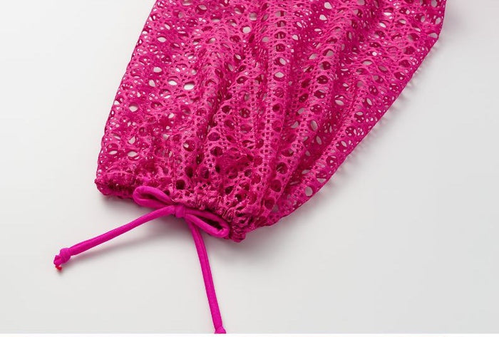 Rose Wave Swimsuit  - Pink