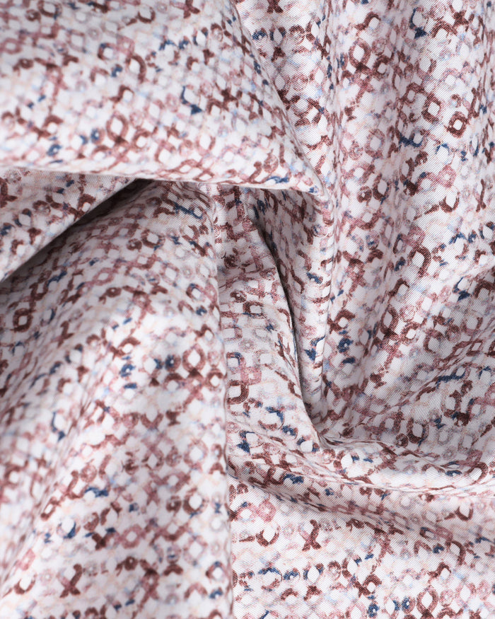 Rust Printed Shirt - Emeric