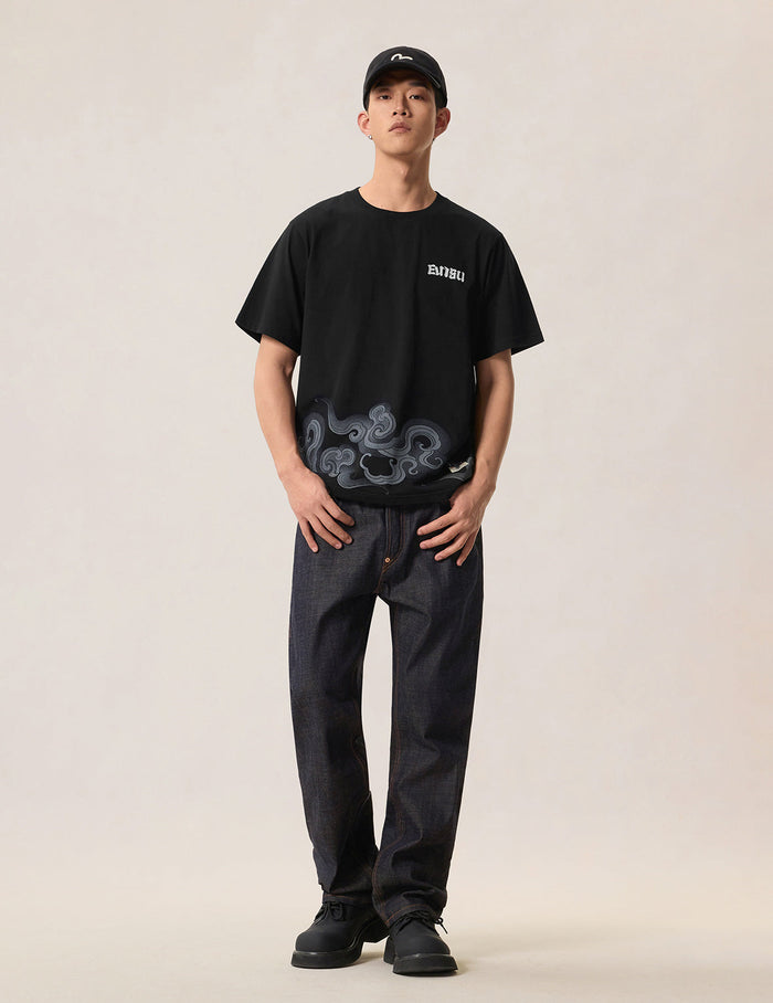 Seagull Brushstroke Jeans #2020