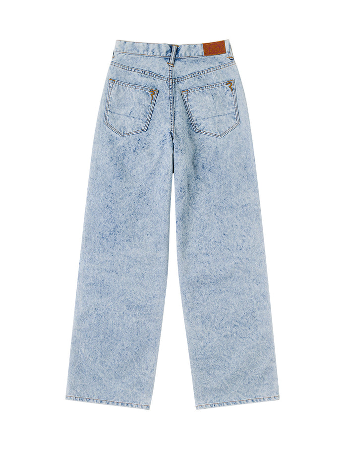 Seagull Cut-out Jeans