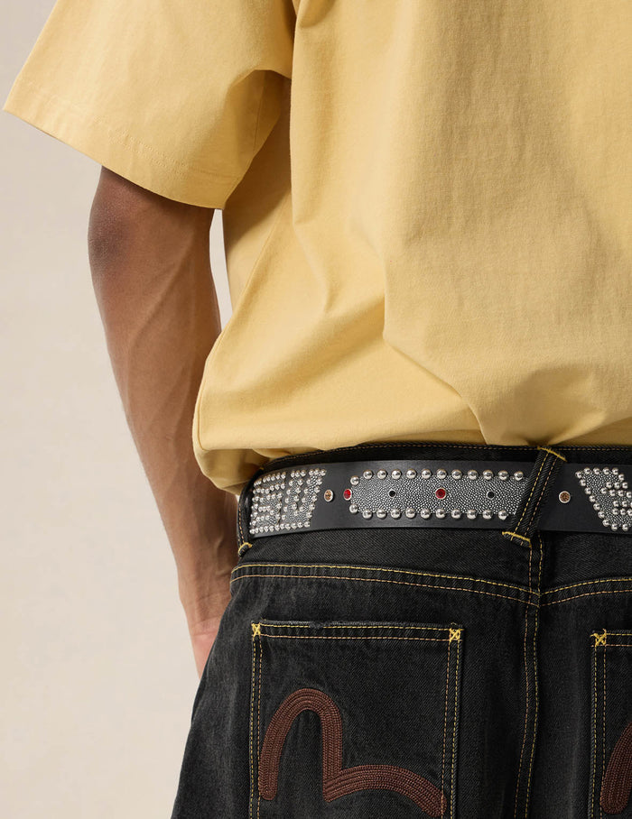 Seagull studded belt